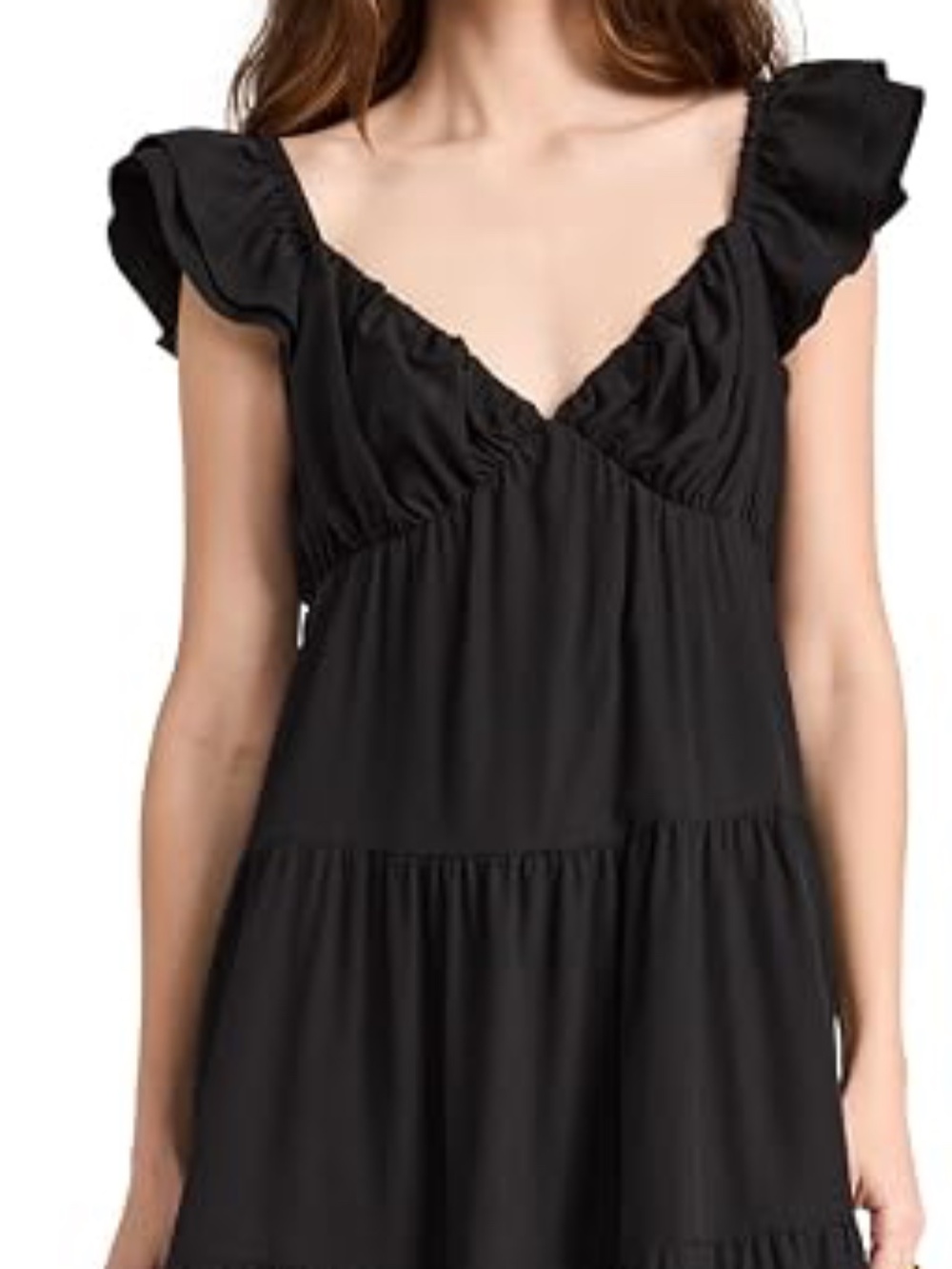 English Factory Women's Ruffle Sleeve Maxi Dress | Size S